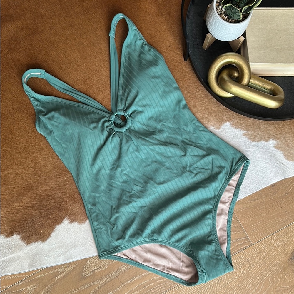 Kona Sol Green One-Piece Swimsuit